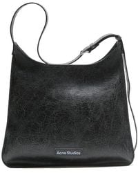 Acne Studios - Platt Logo Patch Shoulder Bag - Lyst