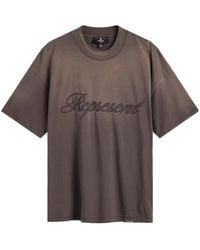 Represent - Reverse Appliqué Logo T-Shirt - Lyst