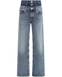 Agolde - Elson Double-Waisted Jeans - Lyst