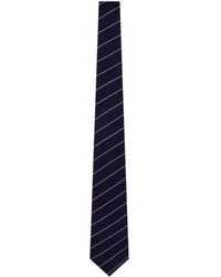 Giorgio Armani - Striped Silk Tie - Lyst