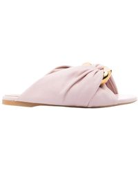 JW Anderson - Corner Leather Sandals - Lyst