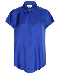 Marella - Sleeveless Silk Shirt - Lyst