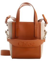 Chloé - Medium Sense Leather Tote Bag - Lyst