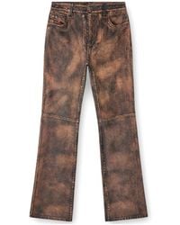 DIESEL - L-Ysa Distressed Jean Cut Trousers - Lyst