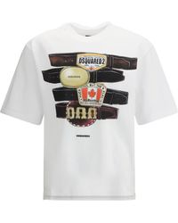 DSquared² - Iconique Loose Fit T-Shirt - Lyst