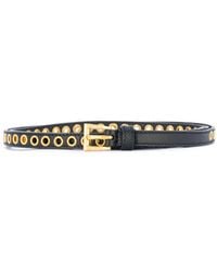 Prada - Square Buckle Belt - Lyst