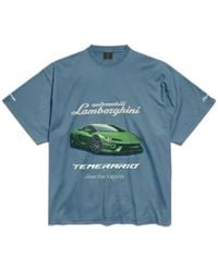 Balenciaga - Lamborgini Oversized Tshirt - Lyst