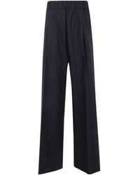 Semicouture - Pleat-Detail Trousers - Lyst