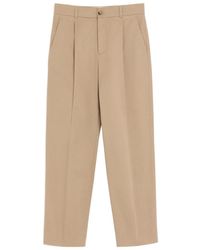 Valentino - Button Detailed Pleated Pants - Lyst