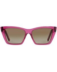 Saint Laurent - Sl 276 Mica Square-Frame Sunglasses - Lyst