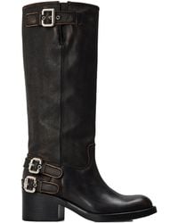 Chloé - Solid Color Over The Knee Boots - Lyst