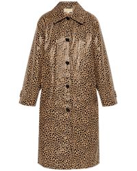 Michael Kors - Cheetah-Print Coat - Lyst