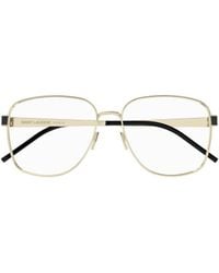 Saint Laurent - Eyewear Square Frame Glasses - Lyst