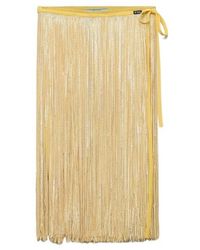 Prada - Skirt With Sequin Fringe - Lyst