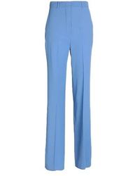 Max Mara - Straight-Leg Wool Trousers - Lyst