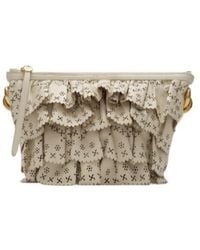 Burberry - Mini Ruffle Bag - Lyst