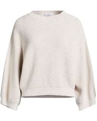 Brunello Cucinelli - Lightweight Long Sleeve Sequin Knit Sweater - Lyst