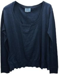 Prada - Long-Sleeved Knitted Top - Lyst