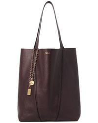 Chloé - Chloé Spin Charm Detailed Tote Bag - Lyst