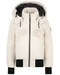 Moose Knuckles - Hooded Zipped Jacket - Lyst