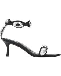 Alexander Wang - Dome 65Mm Leather Sandals - Lyst