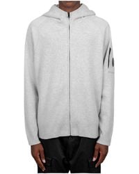 C.P. Company - Long-Sleeved Hooded Sweatshirt - Lyst