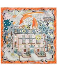 Dior - Avenue90 Square Scarf - Lyst