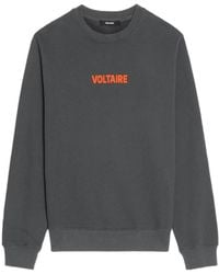 Zadig & Voltaire - Aime Crew-Neck Sweatshirt - Lyst
