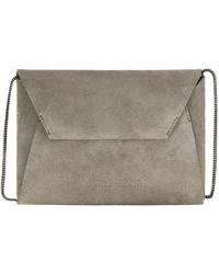 Brunello Cucinelli - Chain Strap Shoulder Bag - Lyst