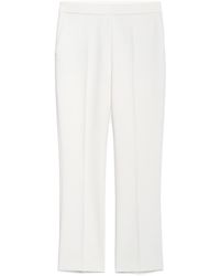 Max Mara - High Waist Regular Fit Pants - Lyst