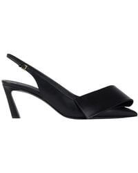 Givenchy - Twisted Ribbon Slingback Heeled Pumps - Lyst