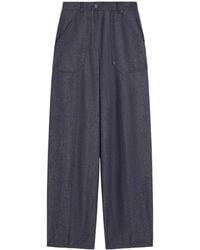 Max Mara - Abetaia Creased Trousers - Lyst