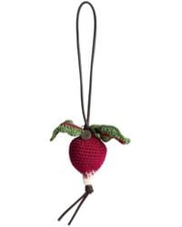 JW Anderson - Crocheted-Radish Charm - Lyst