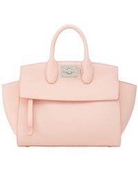 Ferragamo - Studio Soft Logo Shoulder Bag - Lyst