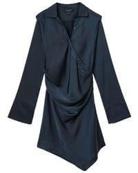 AllSaints - Long Sleeve Dress - Lyst