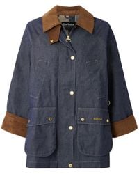 Barbour - Asker Denim Jacket - Lyst