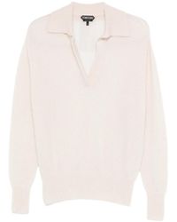 Tom Ford - Open Polo Top - Lyst