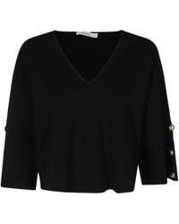 Max Mara - V-Neck Top - Lyst