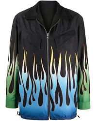 KENZO - Zipper Casual Jacket - Lyst