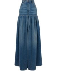 Chloé - Chloé High-Waist Wide-Leg Jeans - Lyst
