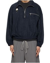 Song For The Mute - Zip Funnel Sweatshirt - Lyst