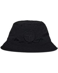 Stone Island - Patch-Detail Bucket Hat - Lyst