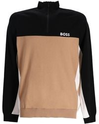 BOSS - Boss Hydro X Half Zip Jumper - Lyst