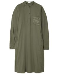 Loewe - Anagram Tunic Dress - Lyst