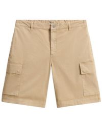 Woolrich - Garment-Dyed Twill Cargo Shorts - Lyst