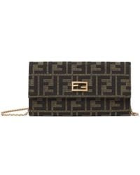 Fendi - Tube Continental Chained Wallet - Lyst