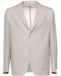 Eleventy - Patch Pocket Single-Breasted Blazer - Lyst