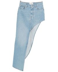 Coperni - One Leg Denim Skirt - Lyst