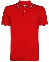 Woolrich - Logo-Patch Polo Shirt - Lyst