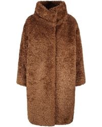 Herno - Teddy Mid-Length Coat - Lyst